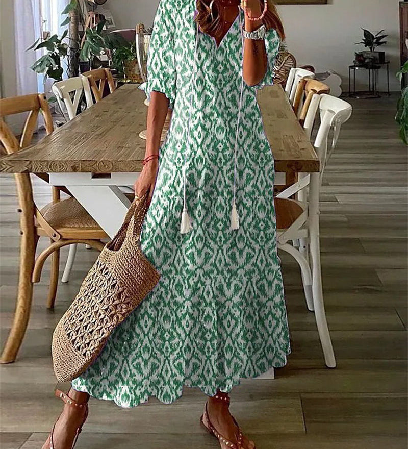 ARIA | Boho Haljina sa Pokrivačem za Stomak
