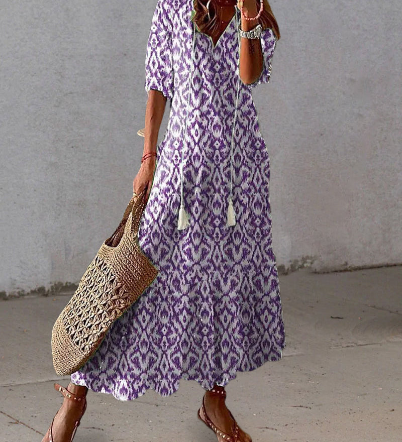 ARIA | Boho Haljina sa Pokrivačem za Stomak