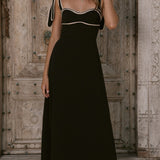 Beverly Maxi Haljina - Crna