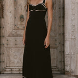 Beverly Maxi Haljina - Crna