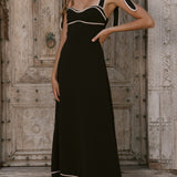 Beverly Maxi Haljina - Crna