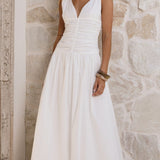 Sanya Maxi Haljina - Bela
