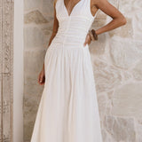 Sanya Maxi Haljina - Bela