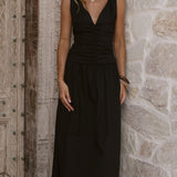 Sanya Maxi Haljina - Crna
