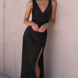 Taylor Maxi Haljina - Crna