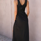Taylor Maxi Haljina - Crna