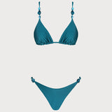 Tirkizna Ručna Tro角 Bikini Set