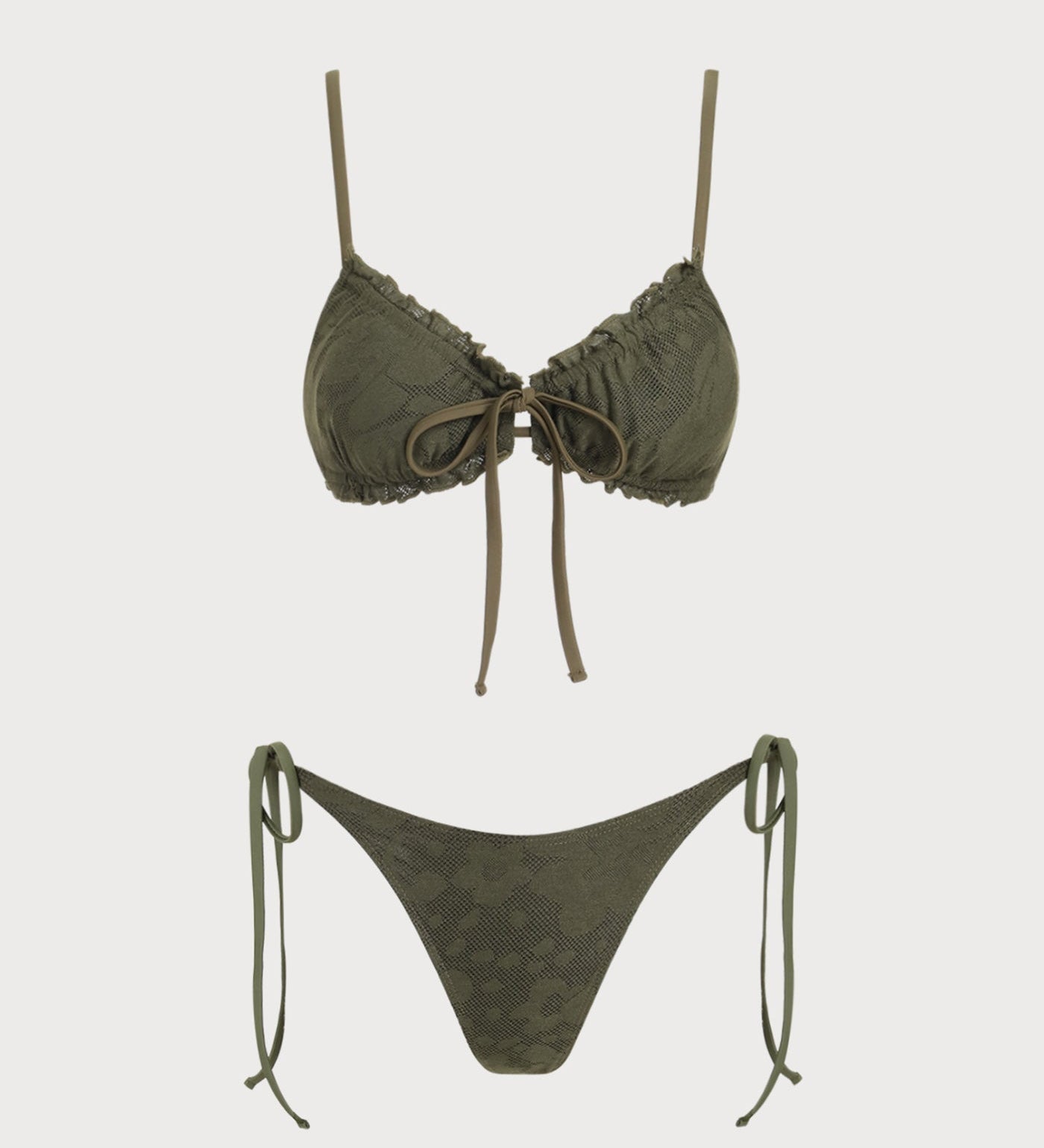 Bikini Set u Armijskoj Zelenoj