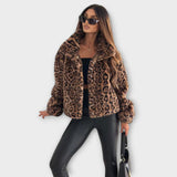 Leonor - Kaput sa Leopard Printom