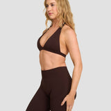 Elevate™ Sculpting Seamless V-Neck Halter Bra | Kafa