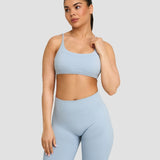 Elevate™ Sculpting Seamless Scoop Neck Bra | Plava Magla