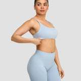 Elevate™ Sculpting Seamless Scoop Neck Bra | Plava Magla
