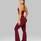 Elevate™ Skulptirajuće Leggings sa Srednjim V-strukom i Raširenim Nogu | Fine Wine