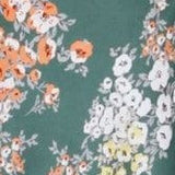Dreamers Midi Haljina - Zelena Cvjetna