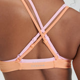 Elevate™ Sculpting Seamless Twisted Bra | Melon Ice