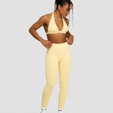 Elevate™ Sculpting Leggings sa Srednjim Strukom | Zlatno Maslac