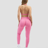 Elevate™ Sculpting Leggings sa Srednjim Strukom | Bubble Pink