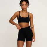 Elevate™ Sculpting Seamless Scoop Neck Bra | Noćna Crna