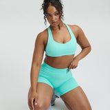 Elevate™ Sculpting Medium Impact Multiway Bra | Clear Tides