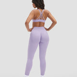 Elevate™ Sculpting Leggings sa Srednjim Strukom | Ljubičasta