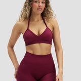 Elevate™ Sculpting Seamless Adjustable Halter Bra | Trešnja Bobica