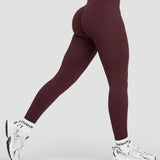 Elevate™ Sculpting Leggings sa Srednjim Strukom | Tamno Ljubičasta