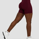 Elevate™ Sculpting Mid Waist Scrunch Šortsevi | Merlot