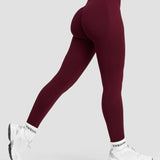 Elevate™ Skulpturalne Leggings sa Srednjim Strukom | Merlot