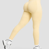 Elevate™ Sculpting Leggings sa Visokim Strukom | Zlatno Maslac