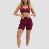 Elevate™ Sculpting High Waist Scrunch Shorts | Trešnja Bobica