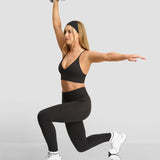 Elevate™ Sculpting Leggings sa Srednjim Strukom | Tamno Siva