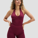Elevate™ Sculpting Seamless Halterneck Top | Trešnja Bobica