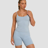 Elevate™ Sculpting Seamless Scoop Neck Cami | Plava Magla