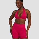 Elevate™ Sculpting Seamless V-Neck Halter Bra | Jagoda
