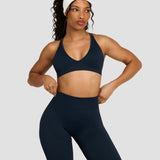 Elevate™ Sculpting Seamless High Apex Bra | Midnight Navy