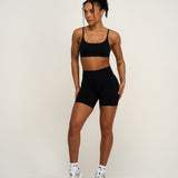 Elevate™ Sculpting Seamless Scoop Neck Bra | Noćna Crna