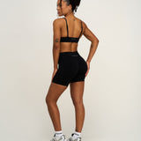 Elevate™ Sculpting Seamless Scoop Neck Bra | Noćna Crna