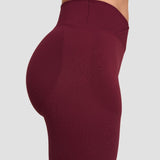 Elevate™ Sculpting Mid V-Waist Flare Leggings | Merlot