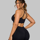 Elevate™ Sweetheart Impact Bra | Noćna Crna