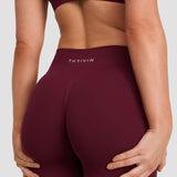 Elevate™ Skulpturalne Leggings sa Srednjim Strukom | Merlot