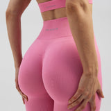 Elevate™ Skulpturalne Leggings sa Visokim Strukom | Bubble Pink
