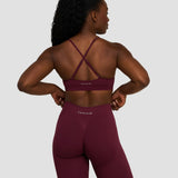 Elevate™ Sculpting Seamless Scoop Neck Bra | Merlot