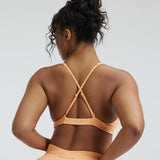 Elevate™ Sculpting Seamless Twisted Bra | Melon Ice