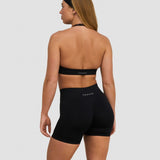 Elevate™ Sculpting Seamless Adjustable Halter Bra | Noćna Crna