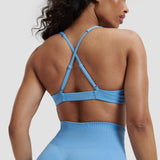 Elevate™ Sculpting Seamless Twisted Bra | Beskrajno Nebo