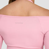 Elevate™ Sculpting Seamless V-Neck Top | Pamuk Ružičasti