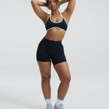 Elevate™ Sculpting Mid Waist Scrunch Šortsevi | Noćna Crna