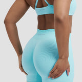 Elevate™ Sculpting Mid Waist Scrunch Šortsevi | Clear Tides