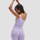 Elevate™ Sculpting Asymmetric Twist Top | Ljubičasta