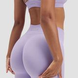 Elevate™ Sculpting Leggings sa Srednjim Strukom | Ljubičasta